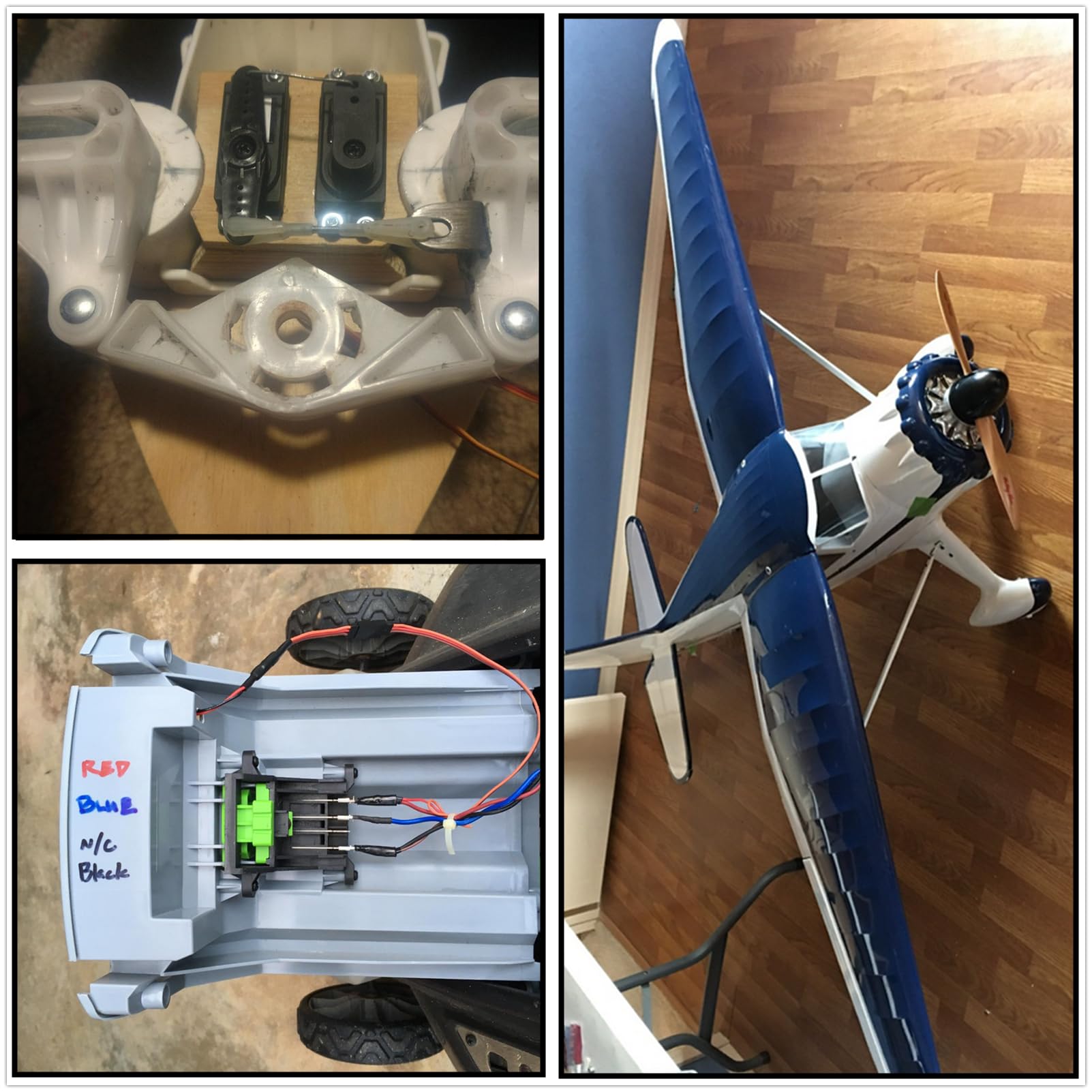 HUAZIZ 24 sztuki RC Servo Extension Cable, 4 rozmiary 10 cm/15 cm/30 cm/50 cm wtyczka do gniazda 3-biegunowy przedłużacz serwo do Futaba JR Servo Extension przyłącze