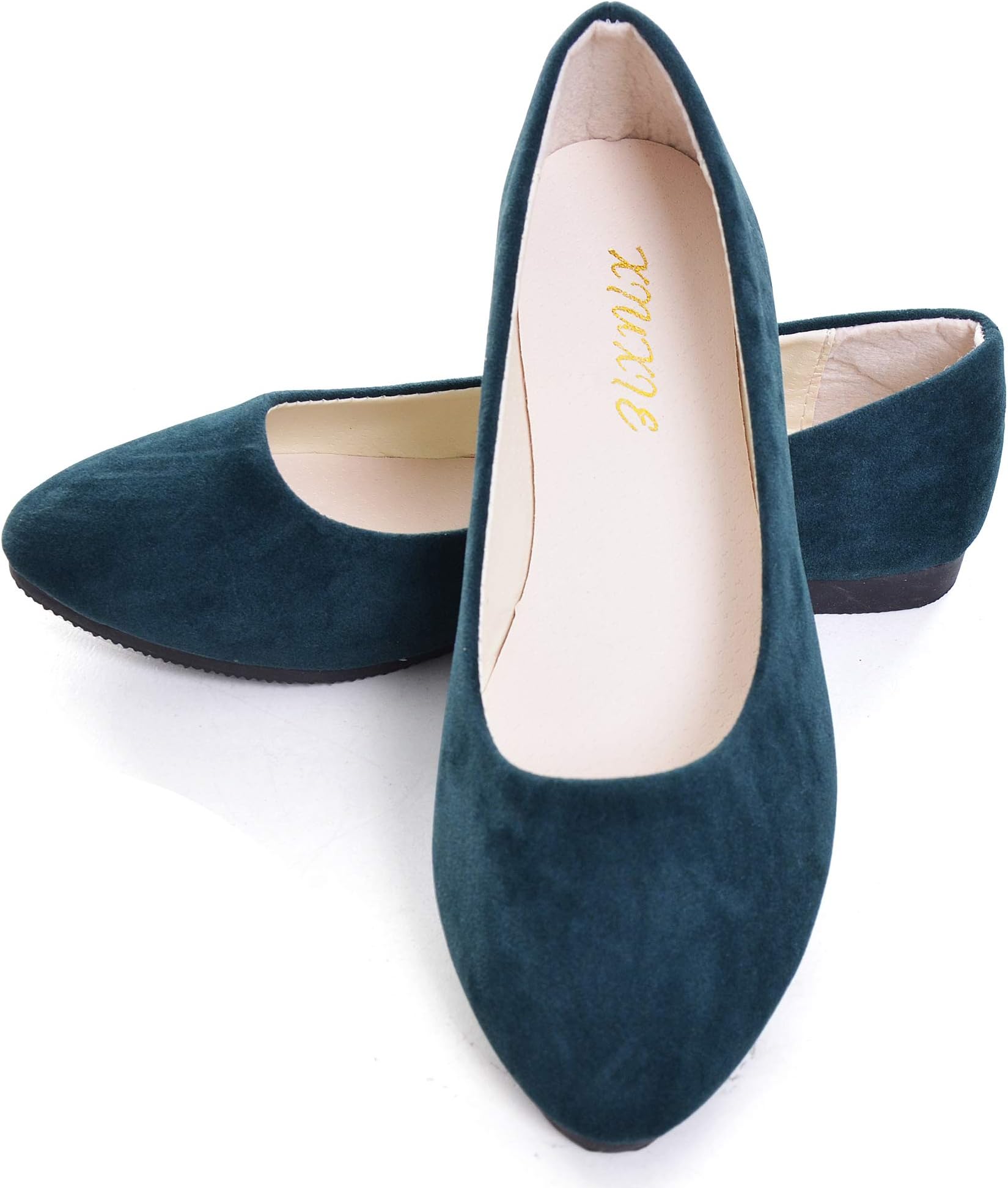 Dear TimeWomen Block Heel PU Pointed Toe Pumps Shoes