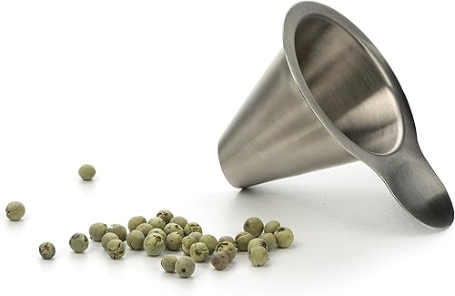 RSVP International Endurance Collection - Embudo de cocina, grano de pimienta, acero inoxidable