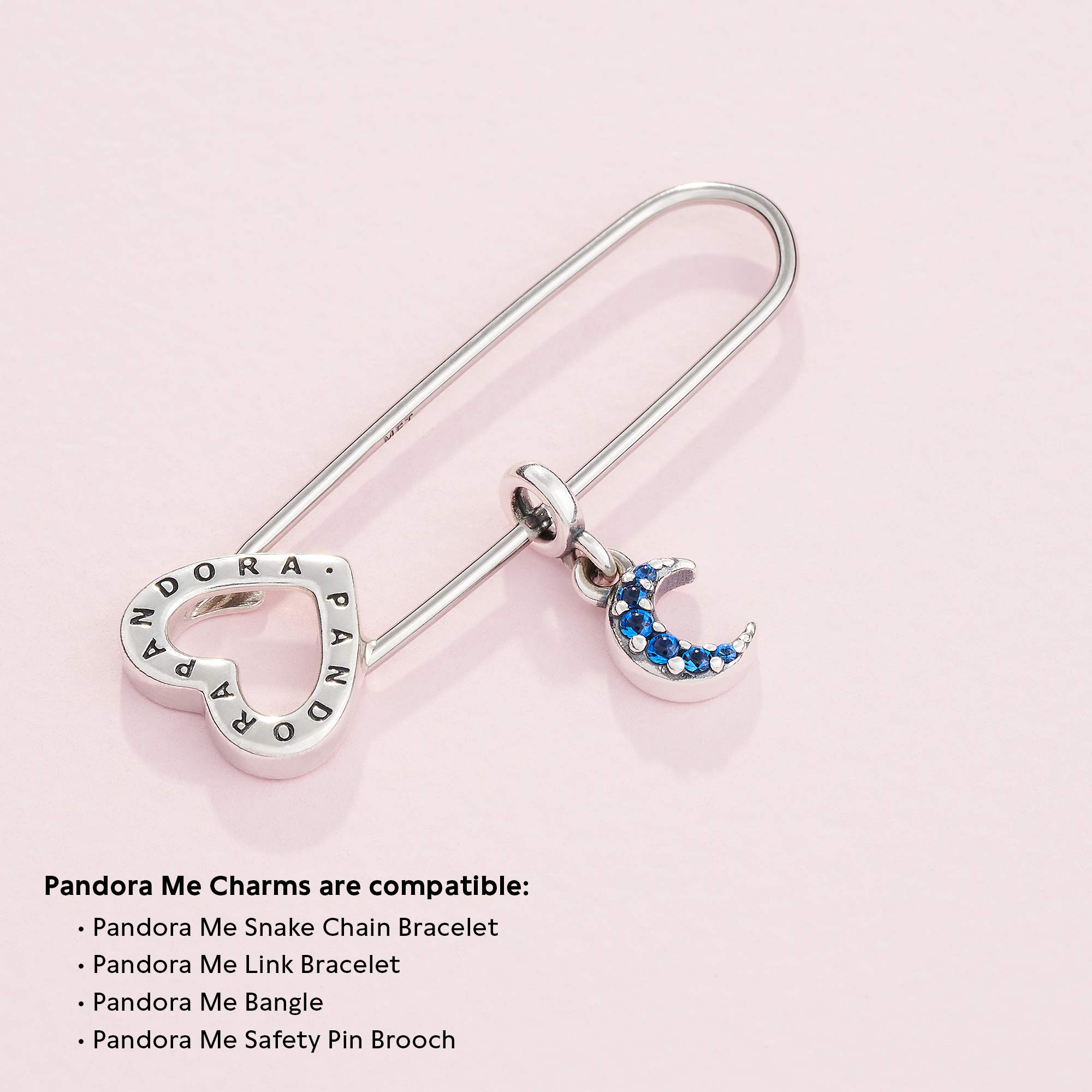 PANDORA ME Kraft des Mondes Mini-Dangle aus Sterling Silber; nur kompatibel Me Armbändern