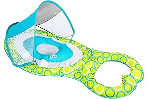 Poolmaster Mommy & Us Swimming Pool Baby Rider, 2 Child, Multicolor