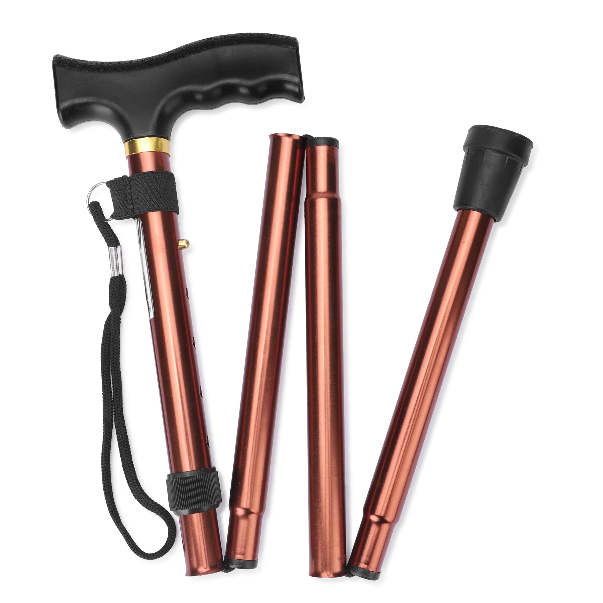 iwalk; Changing Lives Foldable Walking Stick For Old People, Adult Men/Women, Patients & Physically Challenged With Adjustable Height Strong Aluminum Body (Copper) (B0762K8K7G) Amazon Price History, Amazon Price Tracker