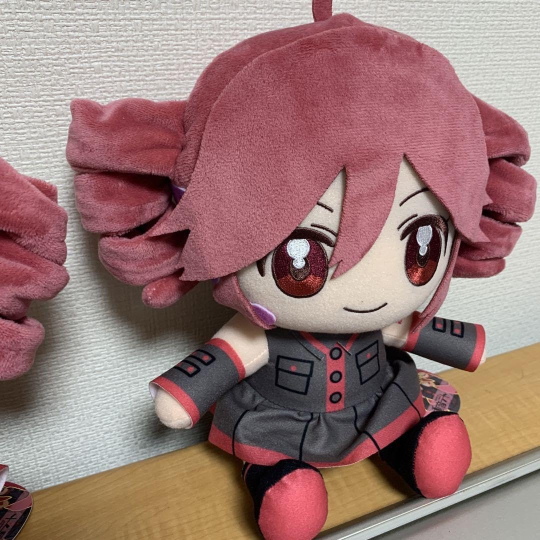 Amazon.co.jp: 重音テト おすわりBIGぬいぐるみ 2体セット ラウンド