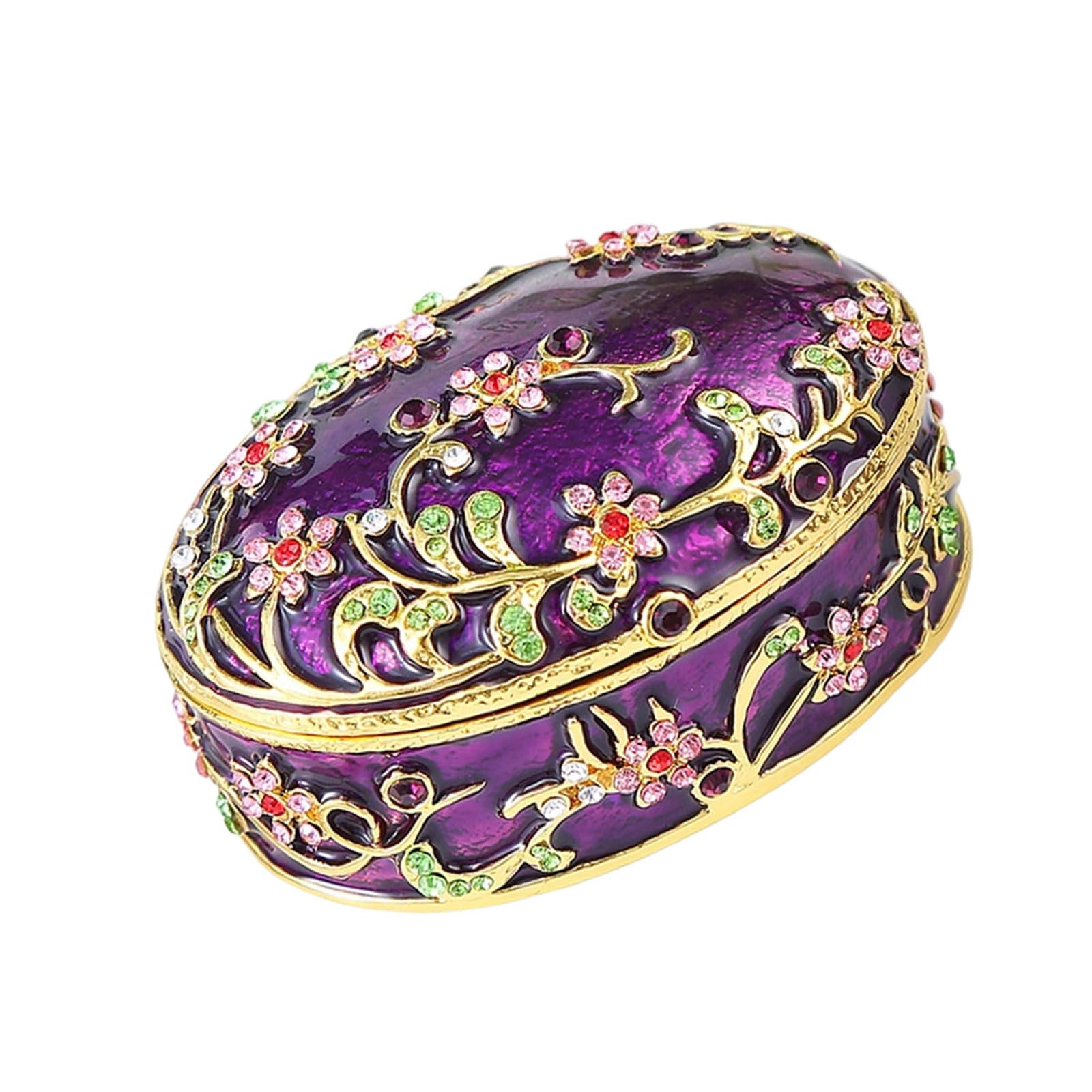 BWANGIAO Retro Jewelry Storage Box Classical Retro Design With Multiple Compartments For Necklaces Earrings Rings And More