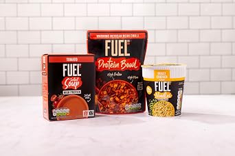 FUEL10K Moroccan Chickpea Tagine Protein Bowl Ready Meal, 220 g (6-Pack)