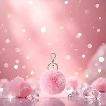 ふわふわピンクボンボンキーホルダー Amazon.co.jp: ピンクのかわいいポンポンキーホルダー ふわふわ