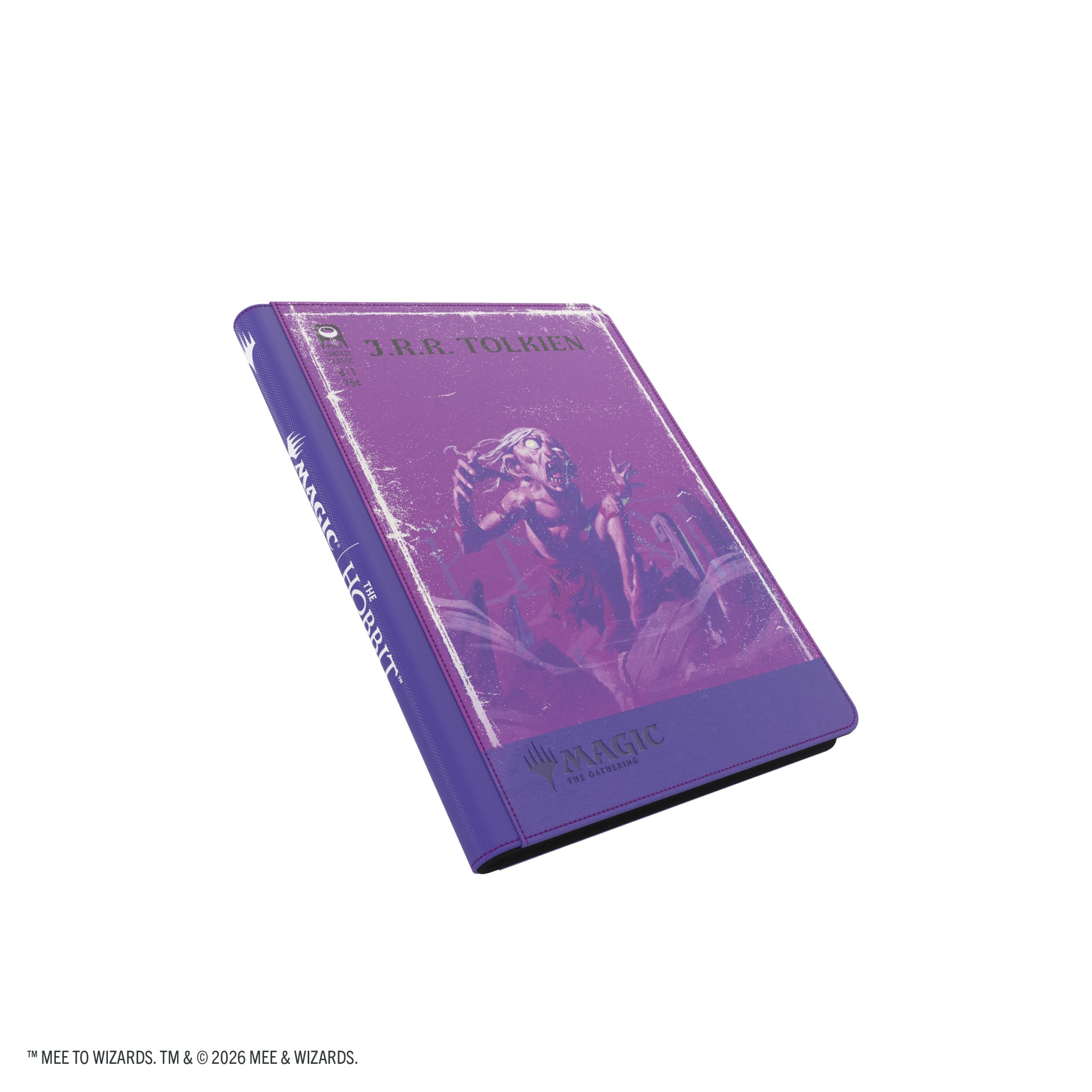Gamegenic Magic: The Gathering | The Hobbit Zip-Up Album 18-Pocket - Villain 2/Land 2