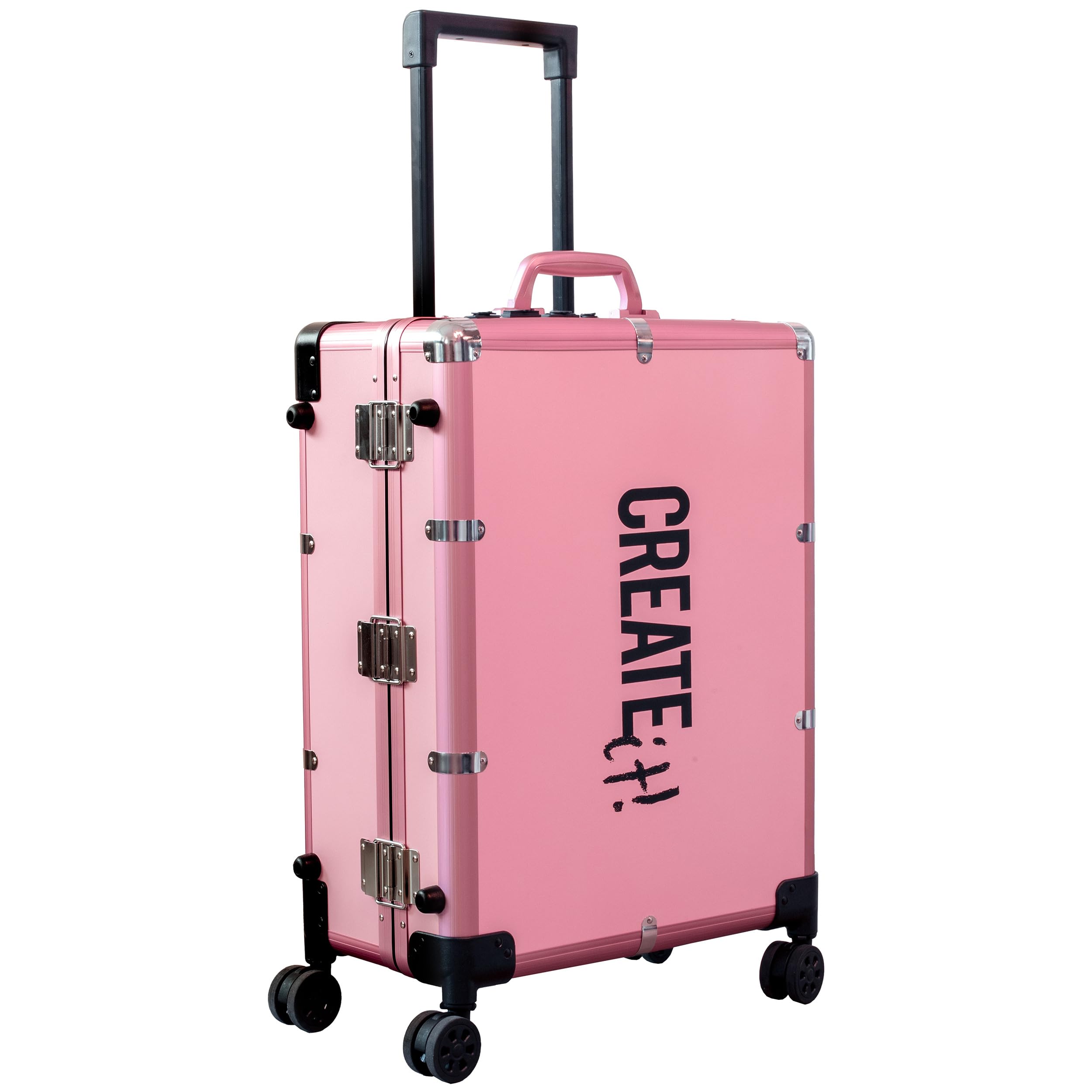 Create It! – 84536 - Makeup Artist Trolley, Rosa, Nowoczesny