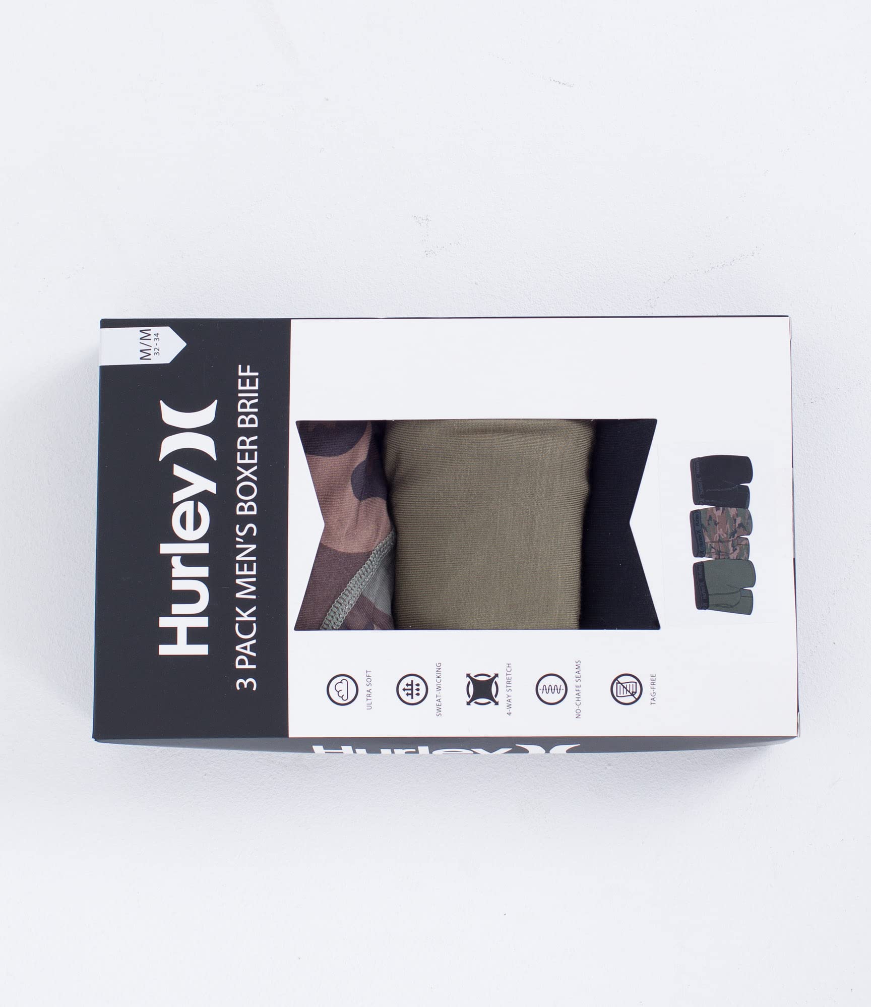 Hurley Supersoft pack 3 bóxer solucionan el calor y el mal ajuste 8