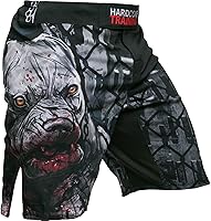 Vista 18 de Hardcore Training Pantalones cortos de lucha para hombre Boxeo MMA Combat BJJ Grappling Fitness Muay Thai Kickboxing No Gi