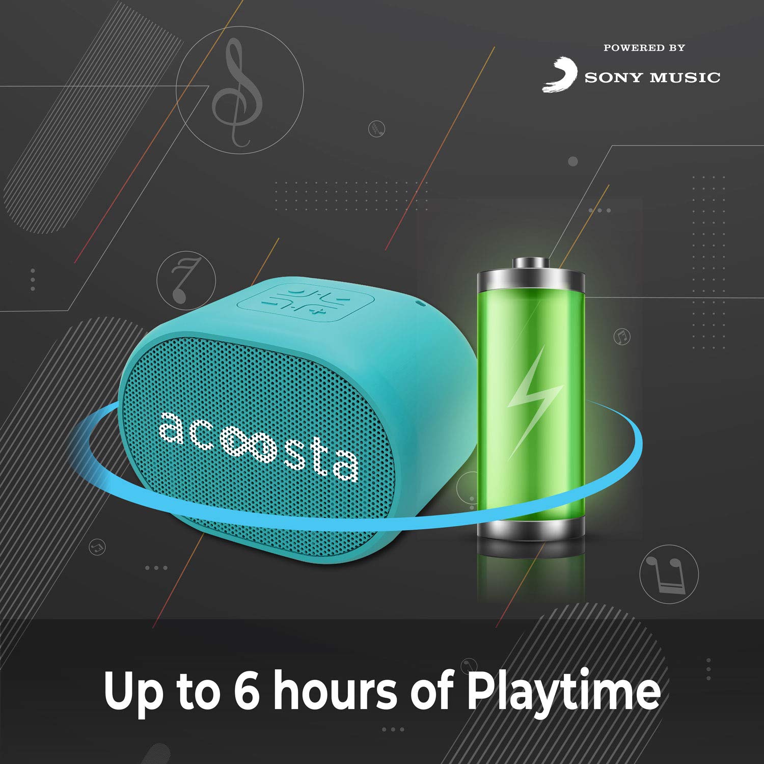 Acoosta Suno Mini Powered By Sony Music 500 Preloaded Songs