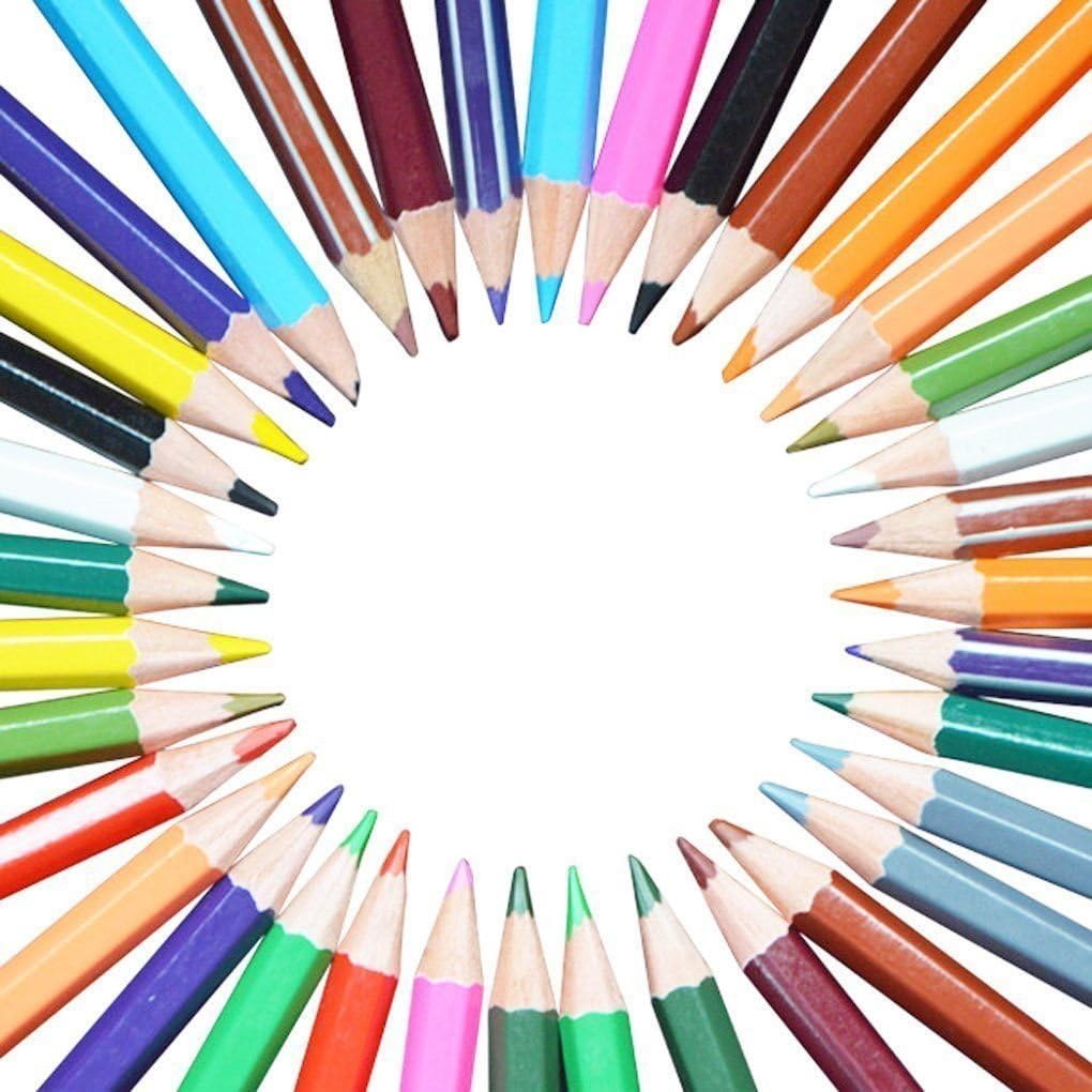 Unimango 36Pcs Artist Professional Drawing / Sketching Colored Pencils Set for Adult Coloring Books in Cylinder Case