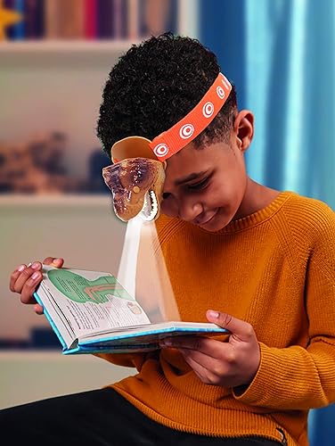 Miniatura 2 de Brainstorm Toys Linterna de cabeza T Rex con luz y sonido