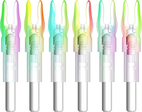 Miniatura 8 de 6 piezas G X H S GT puntas iluminadas con LED para flechas con diámetro interno de 0.165, 0.204, 0.233, 0.244, 0.246 pulgadas, destornillador