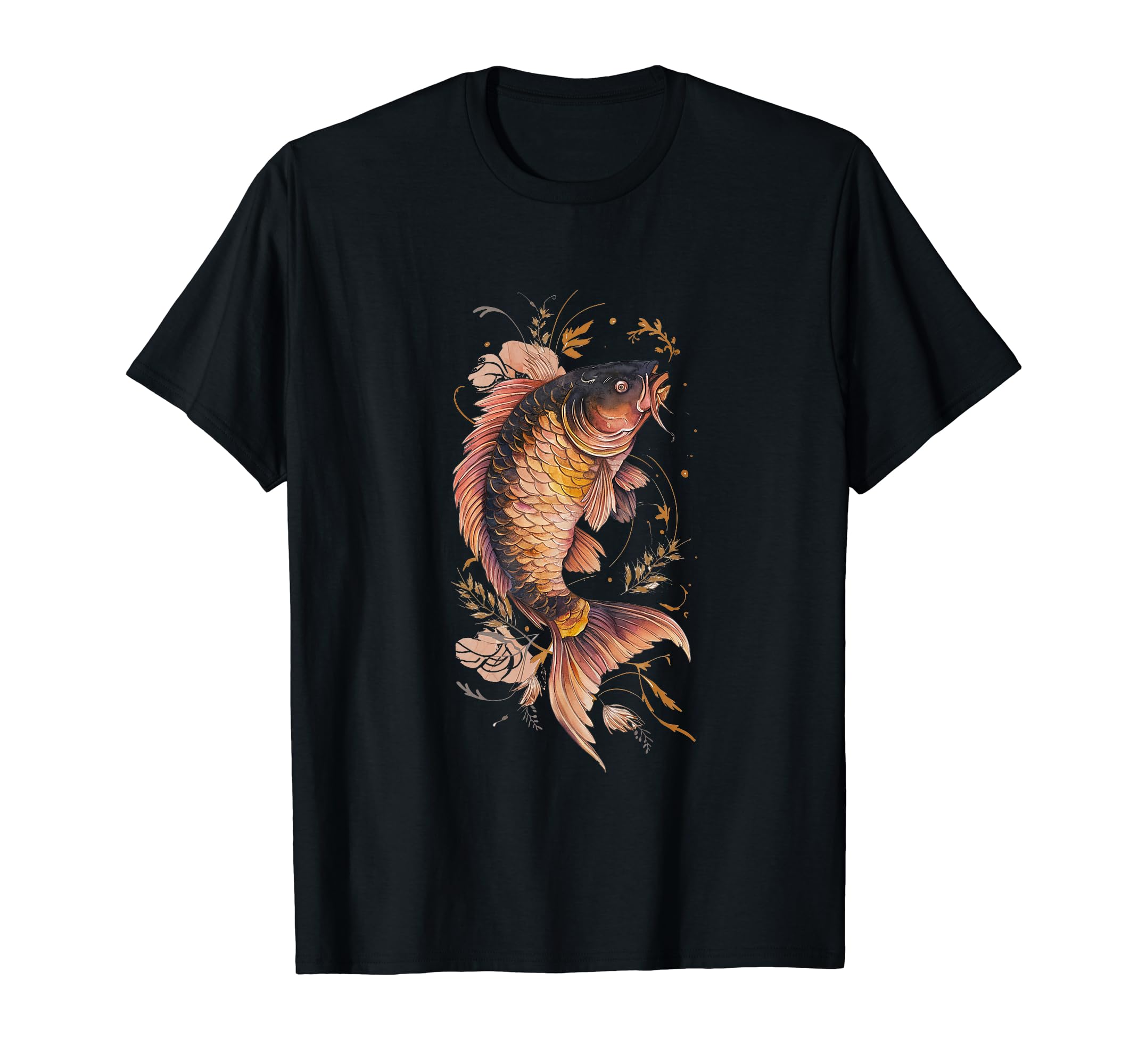 Koi Fish Cool Japanese Tattoo Jinli Japan Coi Carp Gift Idea T-Shirt