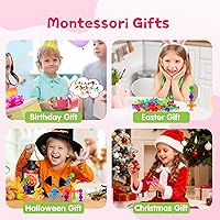 Vista 8 de Juguetes de baño con ventosas para niños pequeños de 3 años, 40 piezas de ventosas del alfabeto de animales, aprendizaje educativo de deletreo ABC