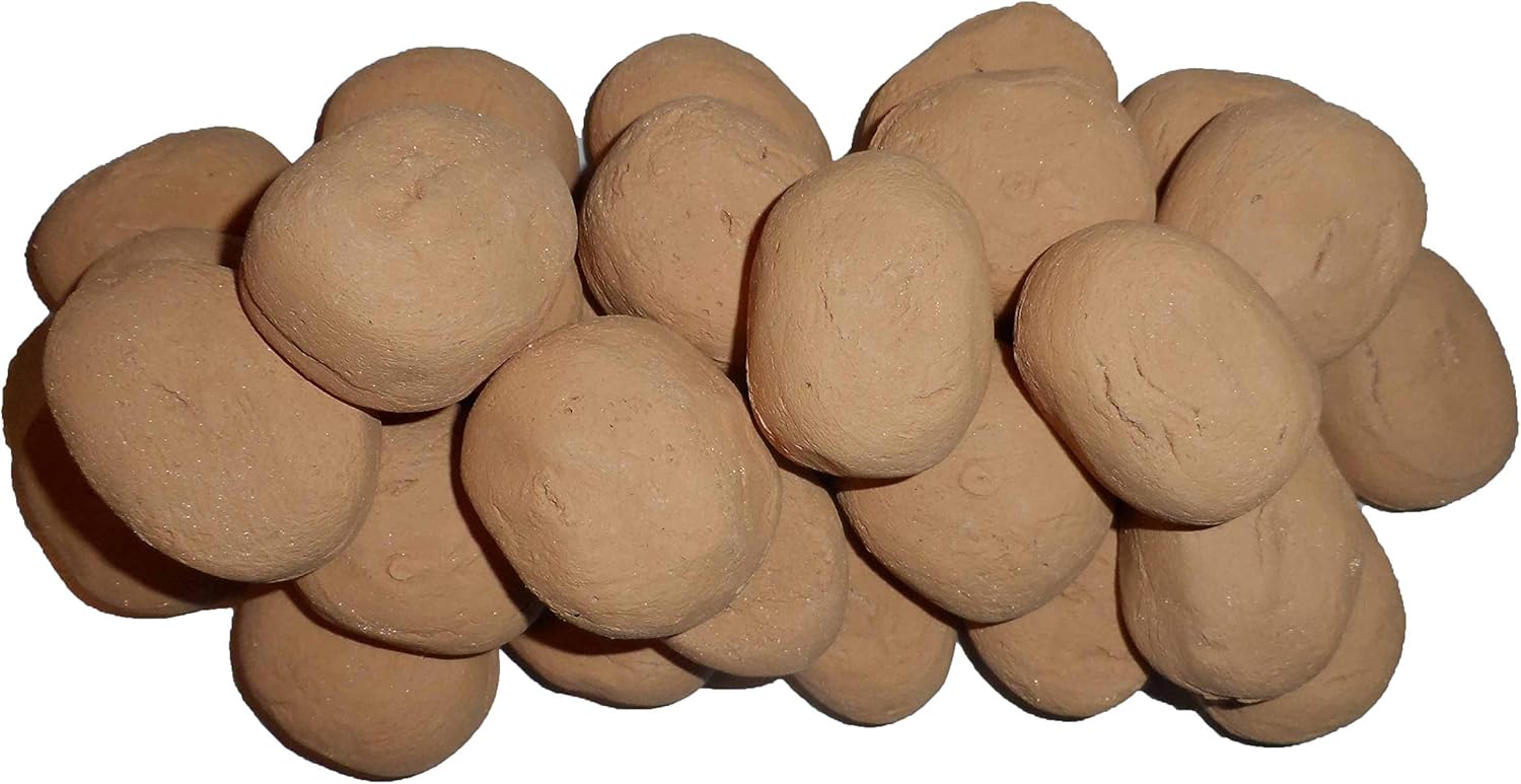 Black Friday Gas fire Replacement Pebbles 4 Coal fire Realistic 30