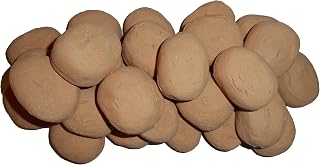 20 BEIGE Gas fire Ceramic Pebbles Replacements/Bio Fuels/Ceramic NEW & EXCLUSIVE TO COALS 4 U