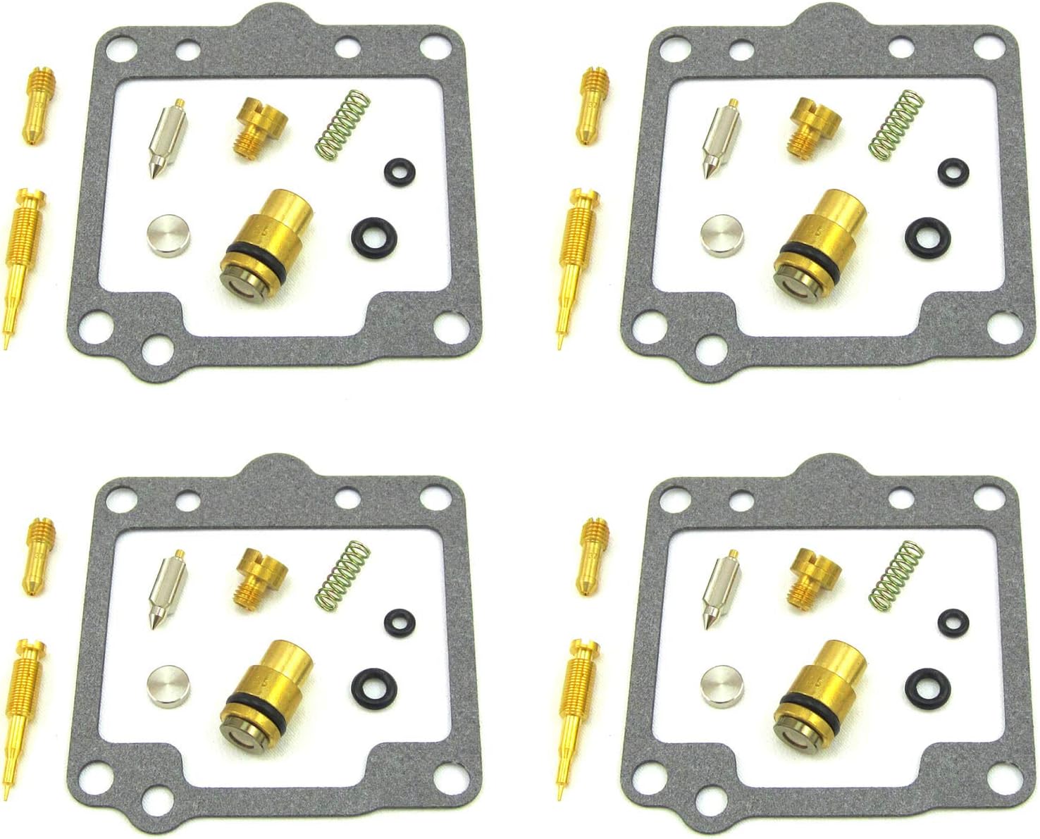 4x Carburetor Carb Rebuild repair Kit Fit for 81-83 KZ1000 LTD J ELR CSR