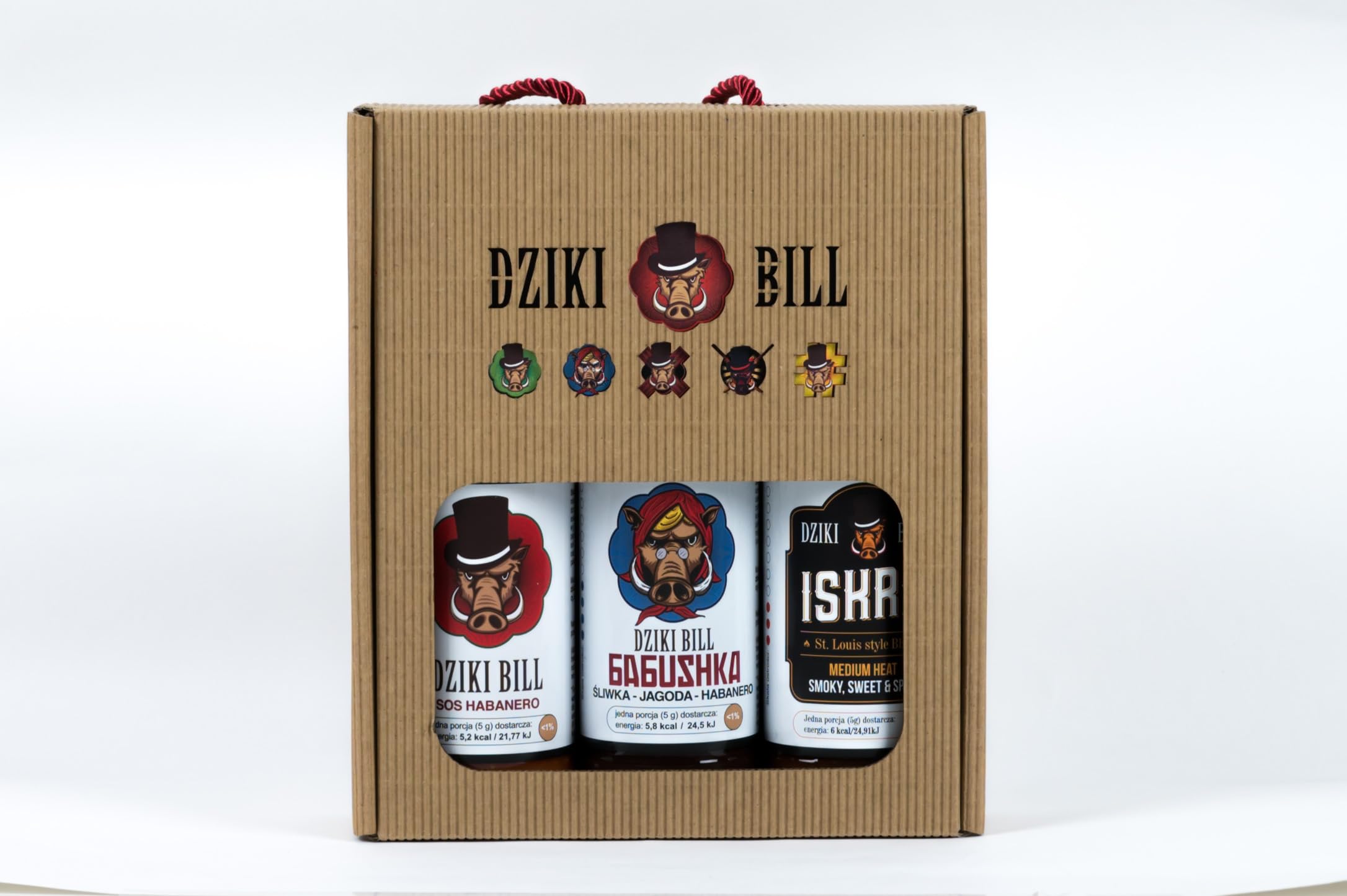 Dziki Bill Easy Hot Sauce Set