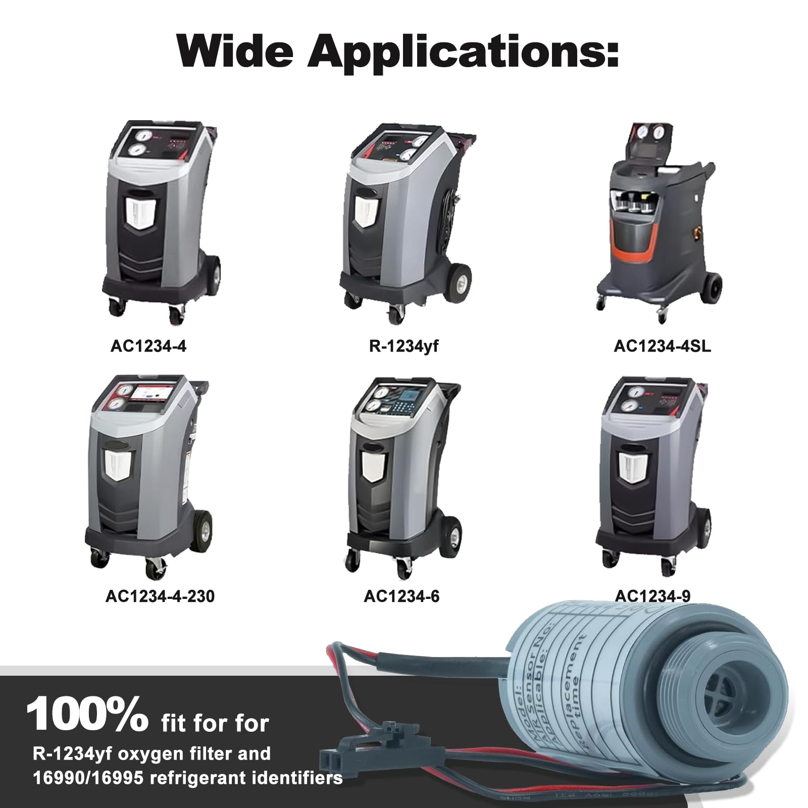 16916 Oxygen Sensor Compatible with Robinair R-1234yf Machines