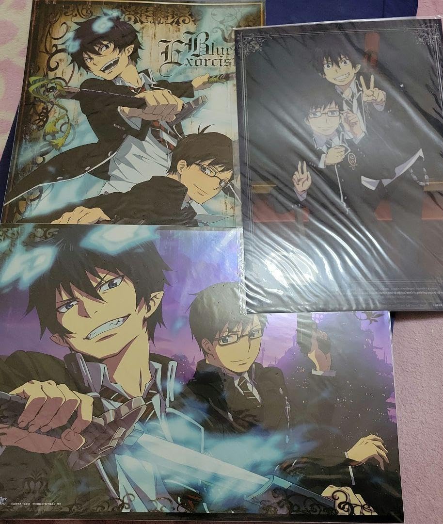 Amazon.co.jp: 青の祓魔師 クリアポスター メタルポスター ポスター