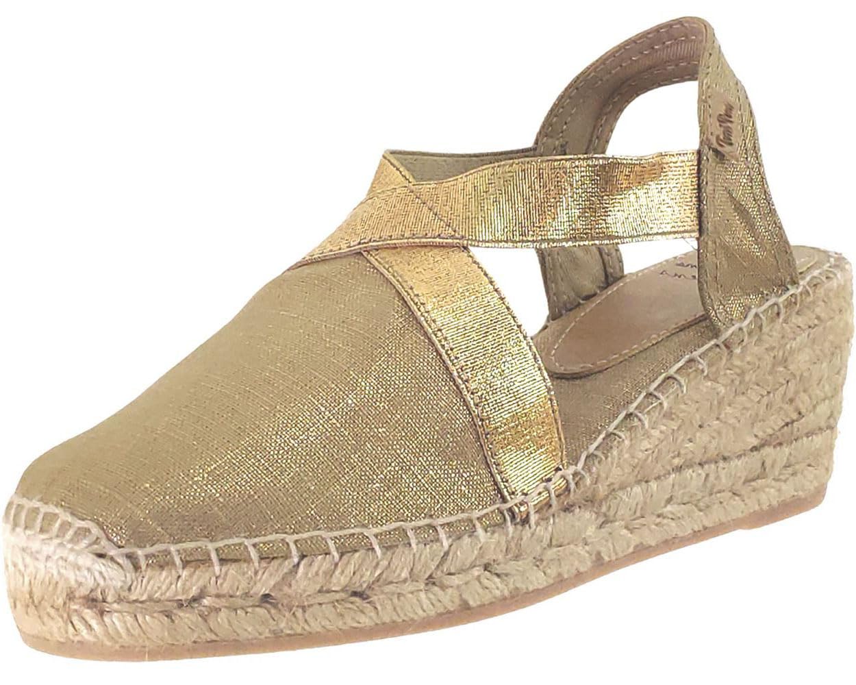 TONI PONS, Fabi, Donna Espadrillas Platino
