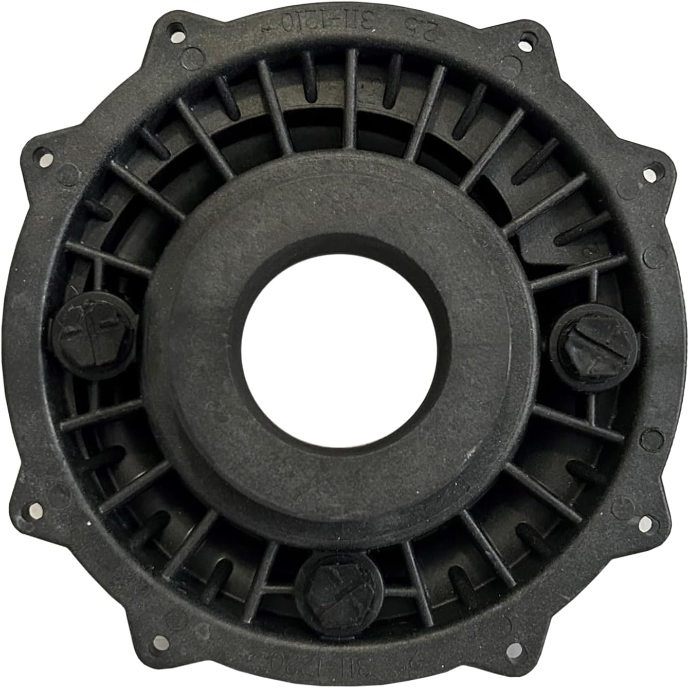 Waterway Plastics 311-1210 Executive Spa Pump Volute Faceplate with Housing O-Rings and Plugs
