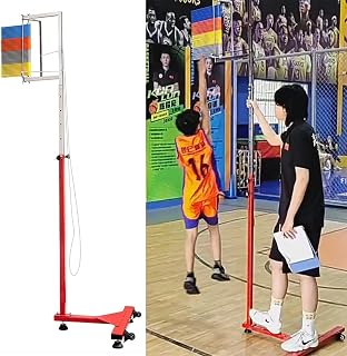 YAZGAN 4.6ft - 9.8 Ft Vertical Jump Training for Teenagers, Basketball Jump Height Measurement Device, Vertical Challenger, Physical Testing Scale