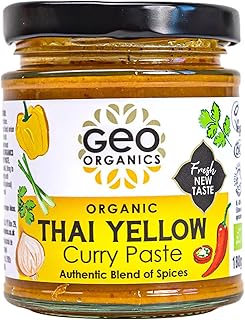 Georganics Pastes - Organic Thai Yellow Curry Paste 180g