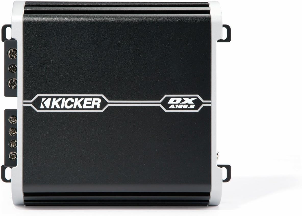 Kicker 125 Watt D-Series Stereo Amplifier 41DXA1252