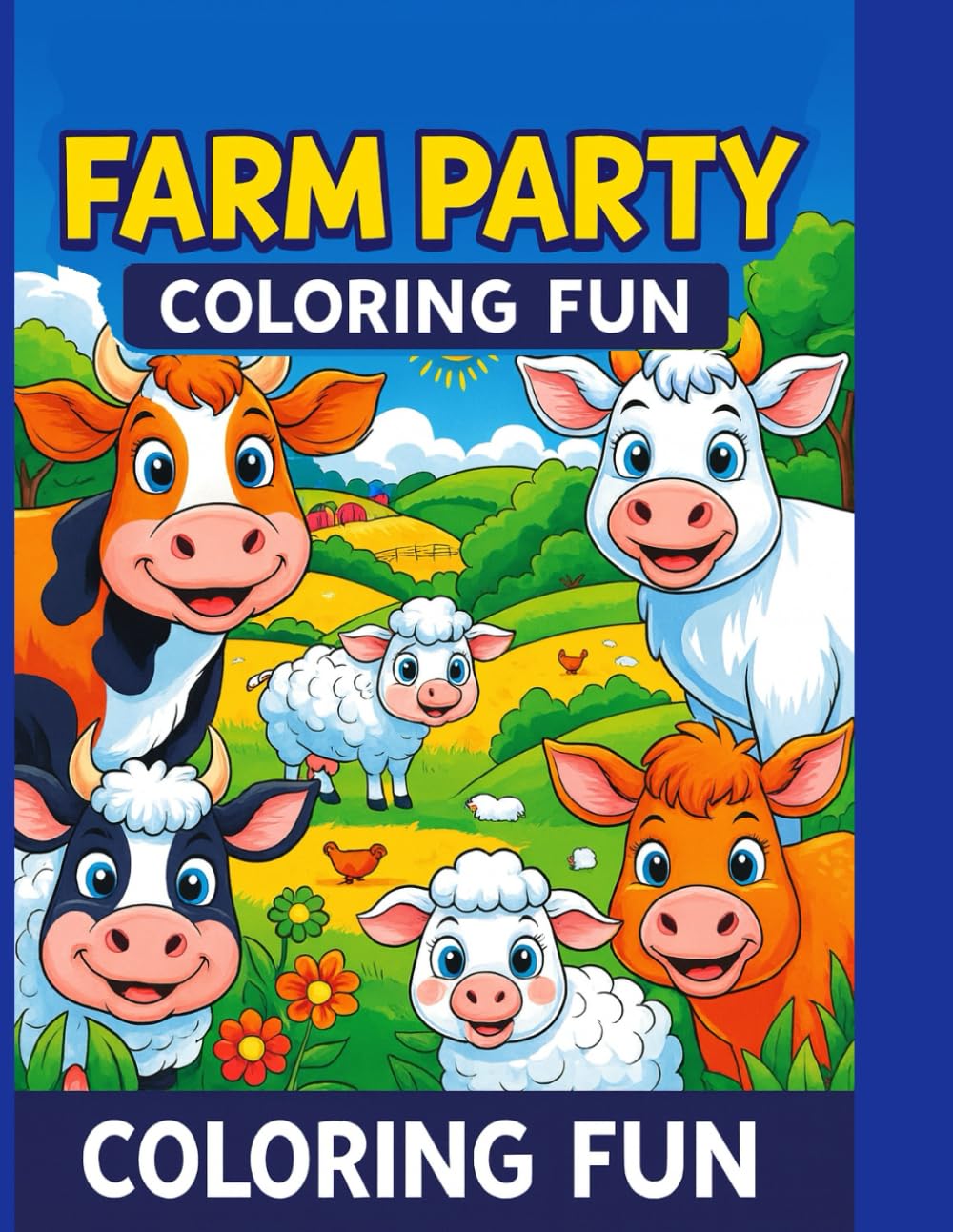 Farm Party Coloring Fun