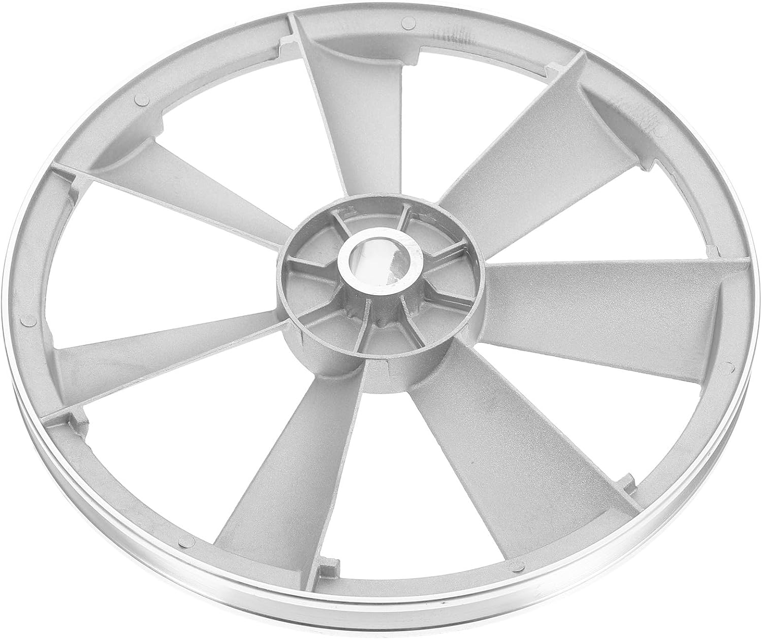 Aluminum Single Groove Pulley 300mm Outer Diameter 22.5-24.5mm Inner Air Compressor Belt Pulley Metal Drive Sheave for Tire Machines and Water Pumps