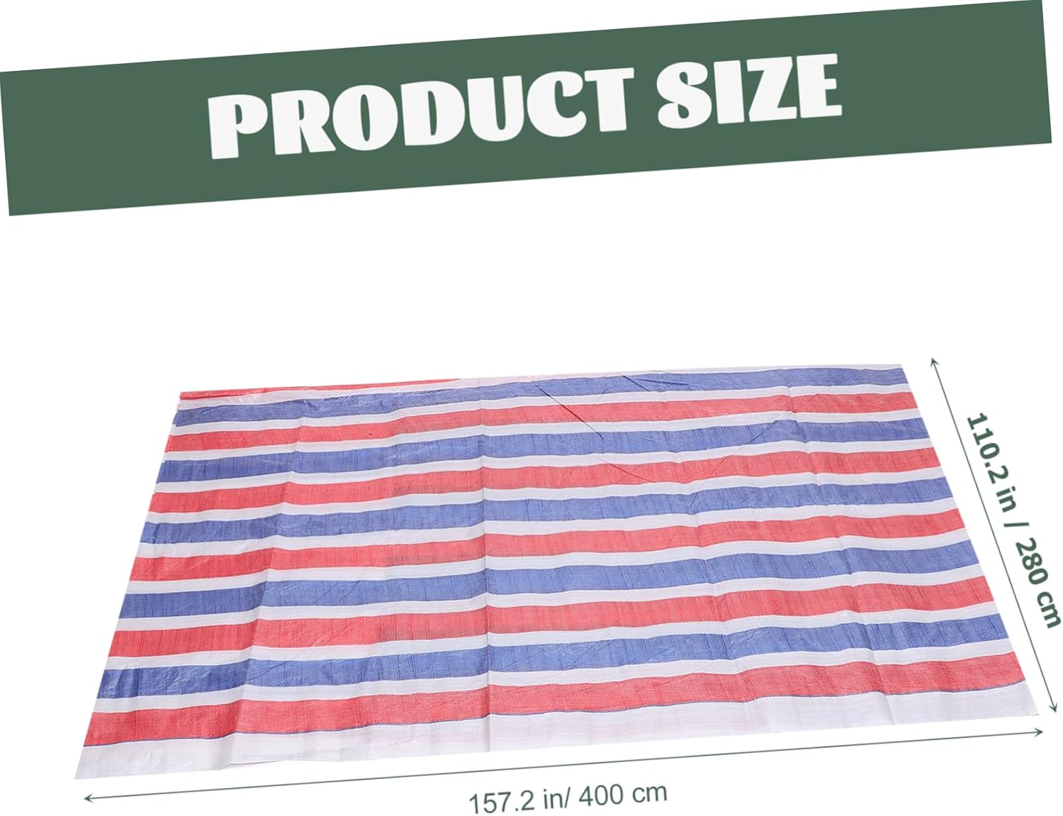 Outdoor Tarp Lightweight Protective Cover for Camping Picnics and Parties Durable Material Design for Hiking and Backpacking