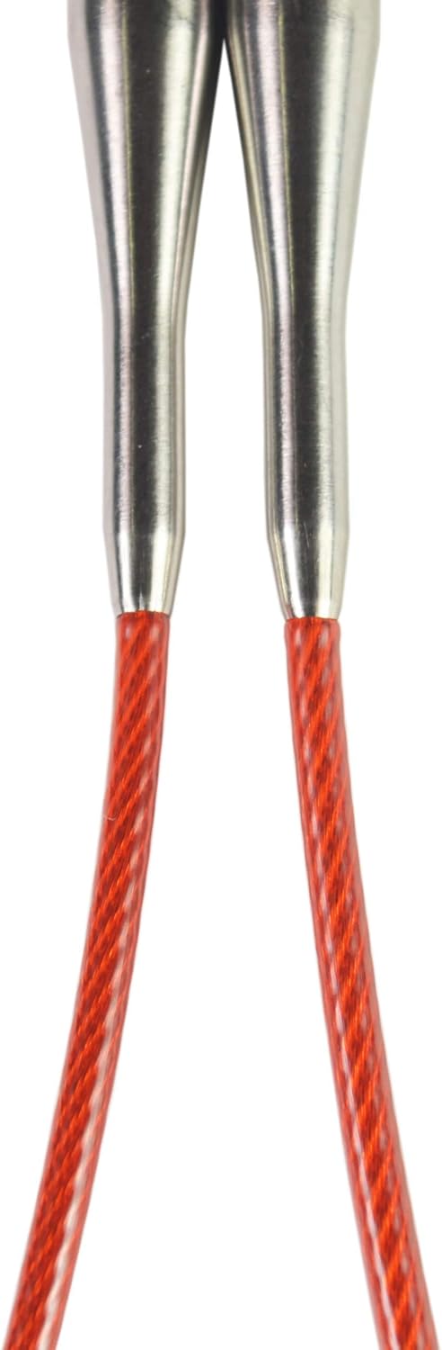 ChiaoGoo Red Lace Circular 32 inch (81cm) Stainless Steel Knitting Needle Size US 7 (4.5mm) 7032-7