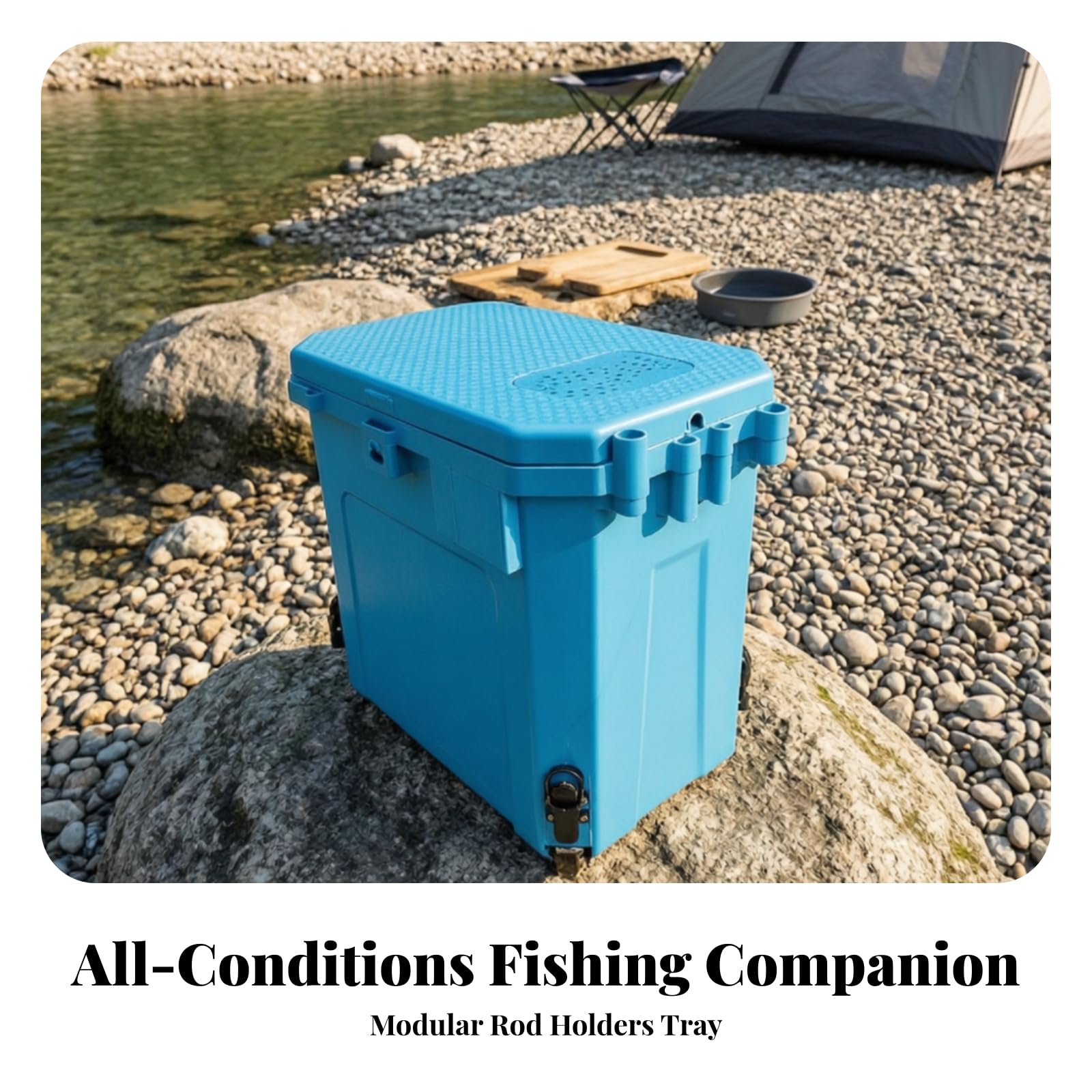 Asiento Pesca con Almacenamiento