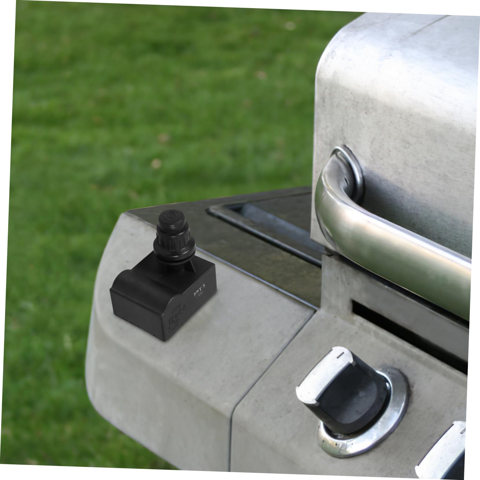 Housoutil Grillstartknopf Zündknopf für Elektrogrill, Schwarz, Abs