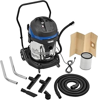 Global Industrial Wet Dry Vacuum, 16 Gallon, Stainless Steel