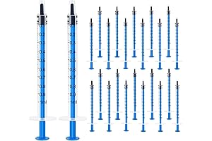 Syringes for Colostrum Collection: 24 Pack of Sanitized Syringes for Efficient Livestock Care