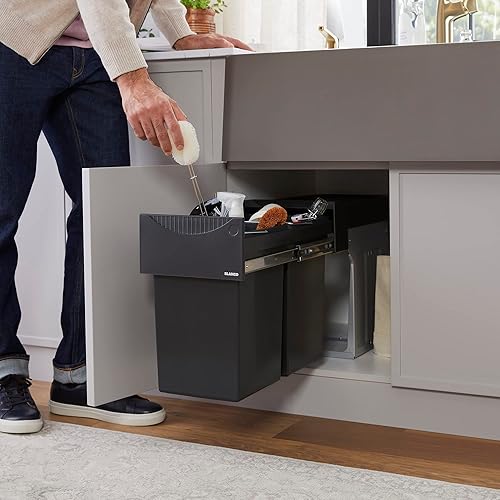 Miniatura 2 de BLANCO Botton II - Organizador de gabinete, color negro