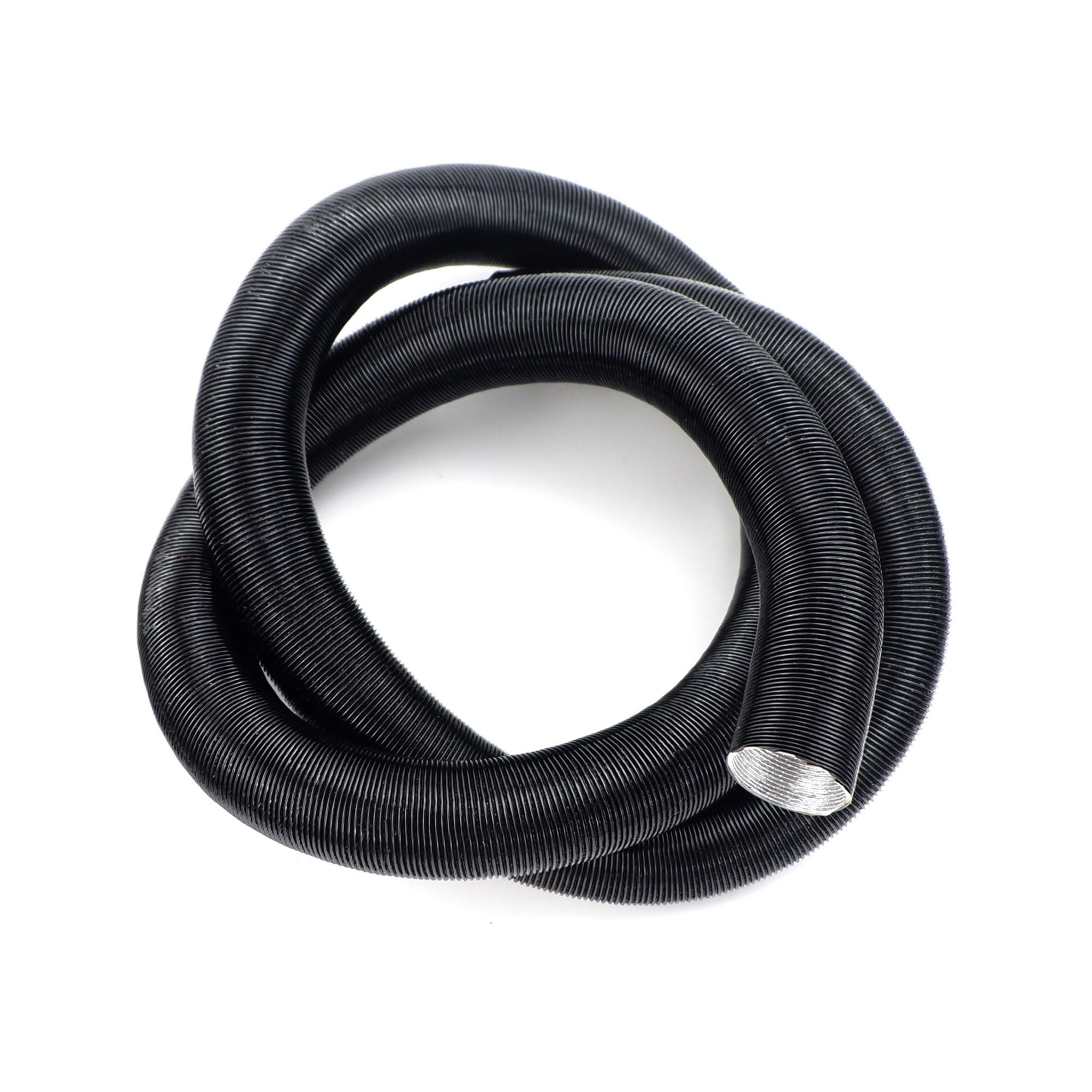 Tuyau Flexible 25mm Pour Chauffage Diesel Webasto/Eberspacher - Longueur Extensible 200 Cm - Noir