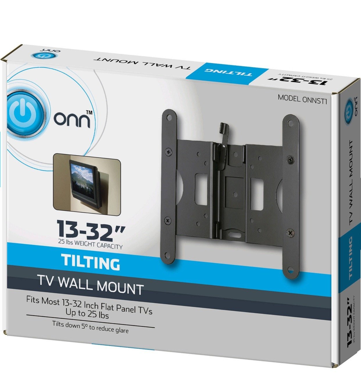 ONN tilting tv wall mount 13-32