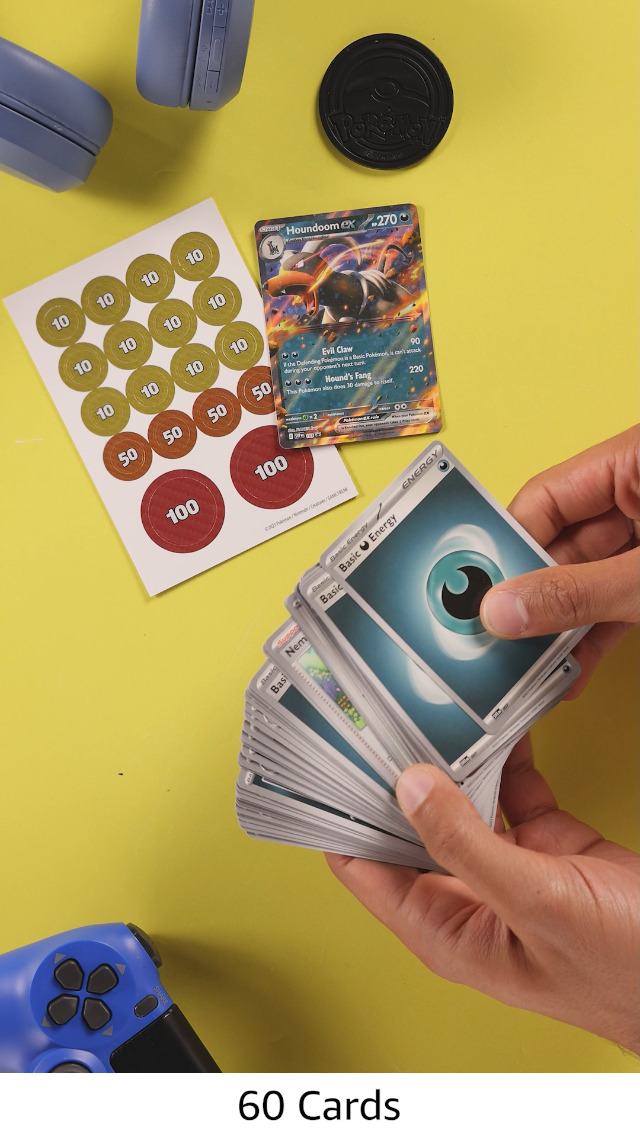 Amazon.com: Pokemon TCG: Houndoom ex Battle Deck (Ready-to-Play 60