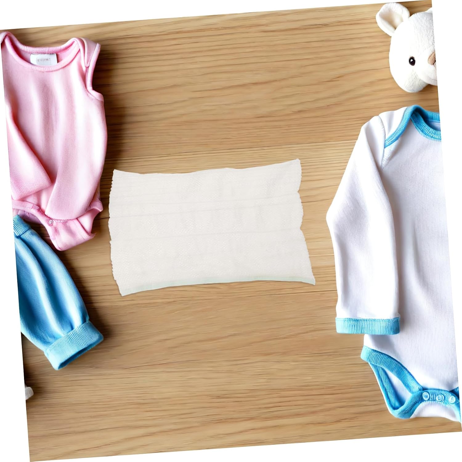 LABRIMP 5pcs Breathable Newborn Diaper Covers for Summer Mesh Diaper Pants with Elastic Nylon Fabric, Reducing Skin Irritation, Suitable for Crawling and Walking