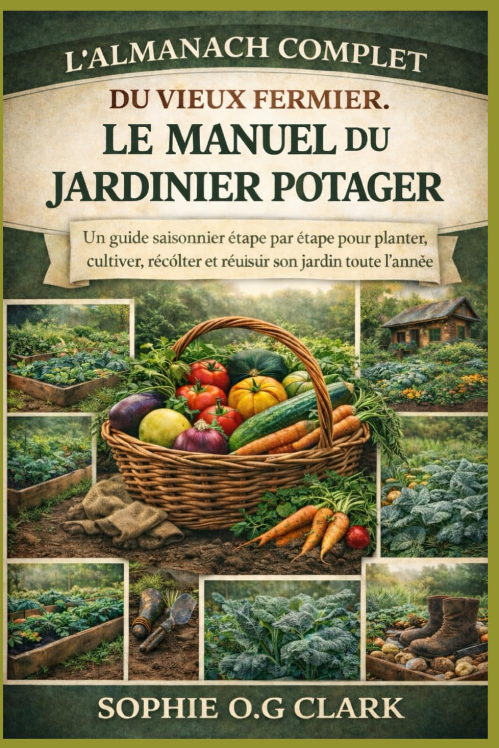 L'ALMANACH COMPLET DU VIEUX FERMIER, LE MANUEL DU JARDINIER POTAGER: Un guide saisonnier étape par étape pour planter, cultiver, récolter et réussir son jardin toute l'année