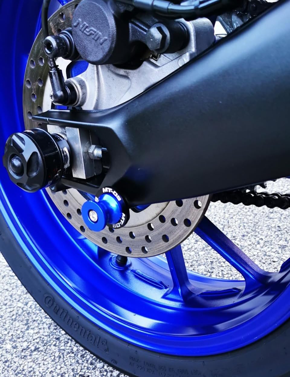 M6 Diabolos Akcesoria motocyklowe do MT 09 MT-09 SP FZ09 MT09 TRACER 2014-2024 suwaki wahacza