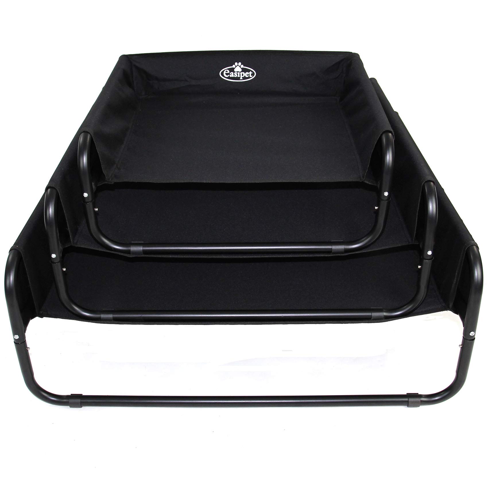 elevated dog bed with sides