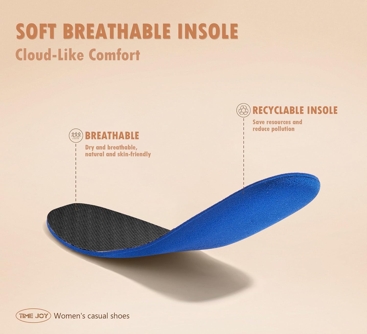 Women's Platform Sneakers Vintage Tennis Shoes with Thick Rubber Gum Sole Breathable Cushioned Comfort for Casual, Sporty & Streetwear - Image 5