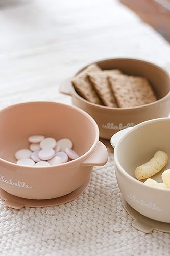 Miniatura 6 de Cuencos de silicona para bebé con tapas, cuencos de almacenamiento de alimentos para niños pequeños, 100% silicona de grado alimenticio, material