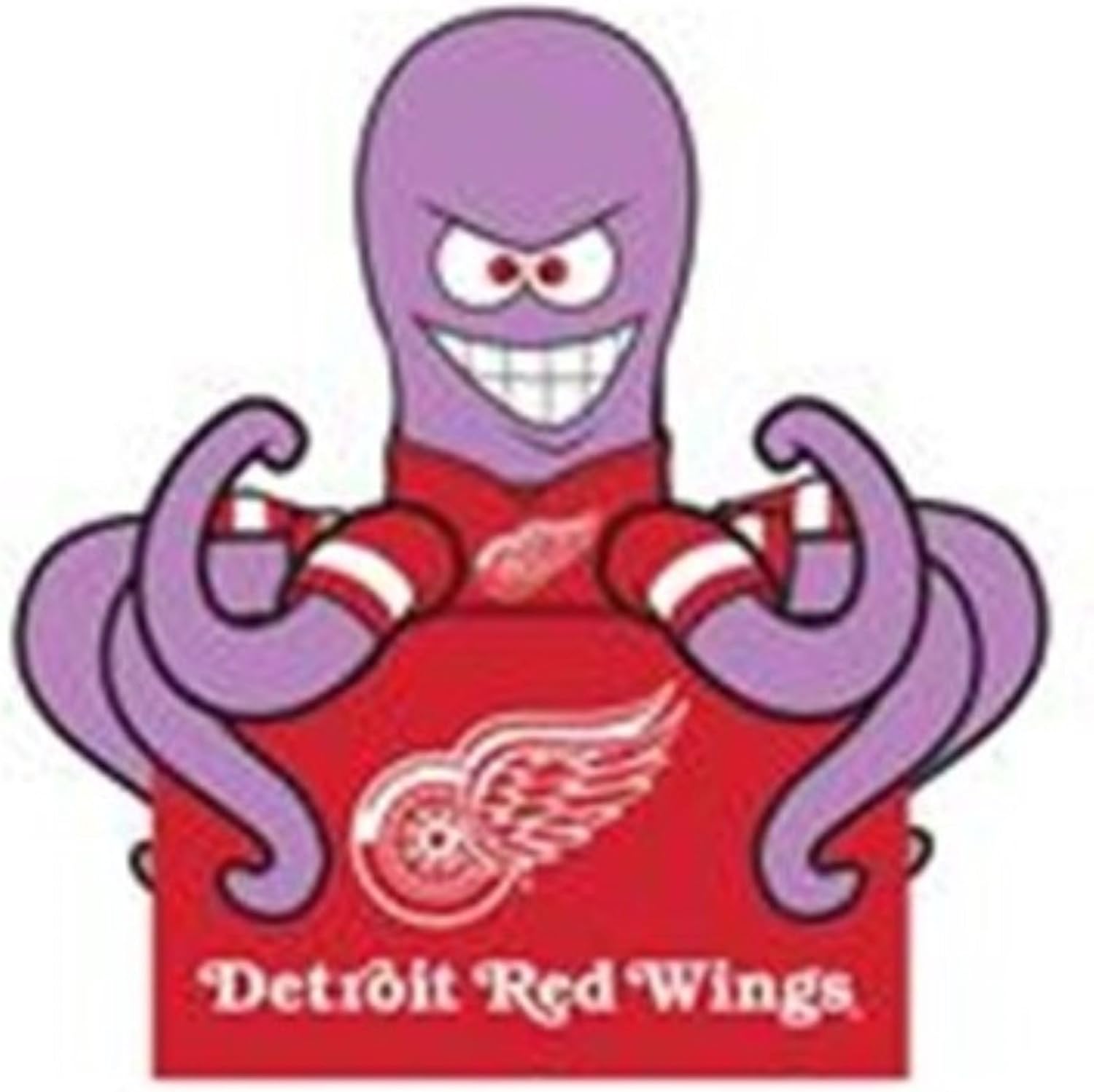 Detroit Red Wings Team Mascot Garden Statue, Hand Painted Resin, 12 Inch, Indoor Outdoor Decorative Sports Mascot, Officially Licensed